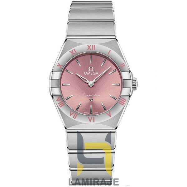 ساعت مچی زنانه امگا کانسلیشن Omega Constellation نقره‌ای، ساعت دیجیتال لوکس، خرید ساعت شیک و مدرن.