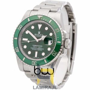 ساعت مچی مردانه رولکس سابمارینر Rolex Submariner دیجیتال صفحه سبز، خرید ساعت کلاسیک و شیک سیلور سبز.