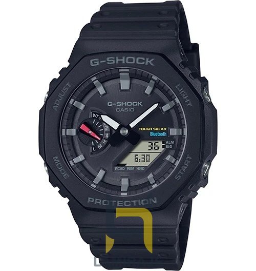 ساعت مچی مردانه کاسیو G-Shock مدل GA-B2100-1ADR، دیجیتال اسپرت، خرید ساعت مشکی مقاوم و شیک.