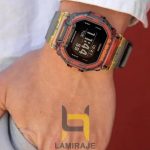 ساعت مچی مردانه کاسیو G-Shock مدل GBD-200SM-1A5DR، دیجیتال، خاکستری نارنجی، خرید ساعت دیجیتال اسپرت.