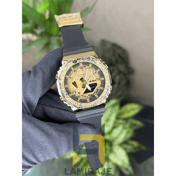 ساعت مچی مردانه جیشاک کاسیو G-Shock Casio GM2100 مشکی، ساعت دیجیتال اسپرت برای خرید ساعت مقاوم و شیک.