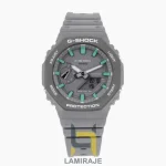 ساعت مچی مردانه کاسیو جی شاک Casioak Tiffany مشکی، دیجیتال، خرید ساعت با تنظیم اتوماتیک و سنسور اتولایت.