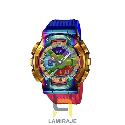 ساعت مچی مردانه کاسیو جی‌شاک Casio G-Shock GM110 چند رنگ، ساعت دیجیتال مقاوم، خرید ساعت اسپرت با بند PU.