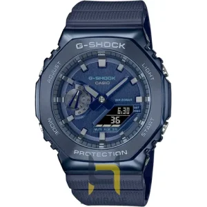کاسیو جی شاک آبی Casio G-Shock GM-2100 Blue دیجیتال، ضدآب و مقاوم، مناسب استایل اسپرت.